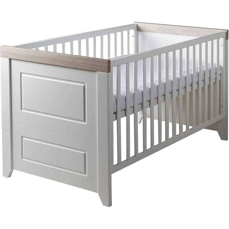 roba Kinderzimmerset 'Felicia' 3-teilig - Bett 70 x 140 - Kleiderschrank 3-türig - Weiß / Luna Elm – Bild 17