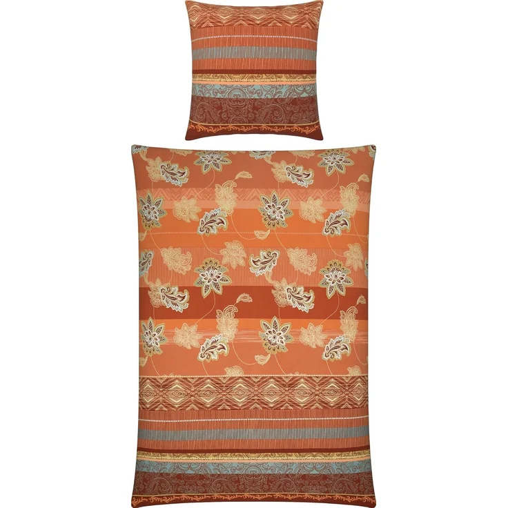 Erwin Müller Bettwäsche Bettwäsche, Biber, 2 teilig, Flanell Blumen