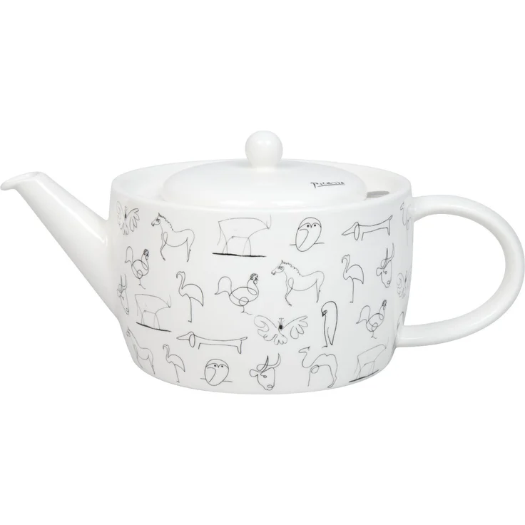 KÖNITZ 1152630104 Teekanne Picasso Animaux (Tiere) - 1400 ml, mit Deckel und Sieb / Kanne – Bild 1