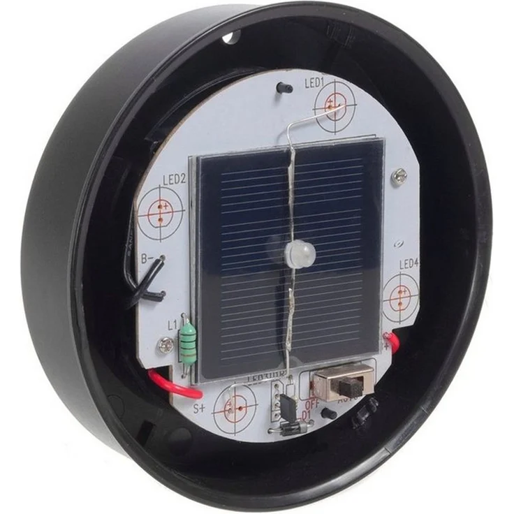 Green Blue GB122 Außensolarlampe Solarkugel Solarleuchte LED Leuchtkugel Garten Beleuchtung Verschiedene Leuchtfarben (Color, 15cm) – Bild 3