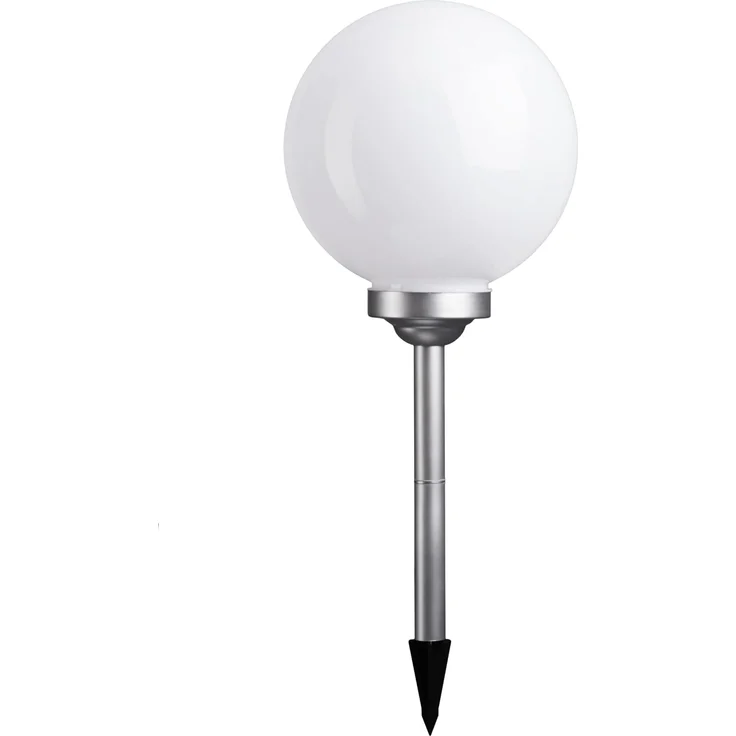 kamelshopping LED Solarleuchte Solar Kugelleuchte / Gartenkugel für Aussen mit LED Beleuchtung, LED fest integriert, Warmweiß, inkl. austauschbarem 600 mAh Akku – Bild 2
