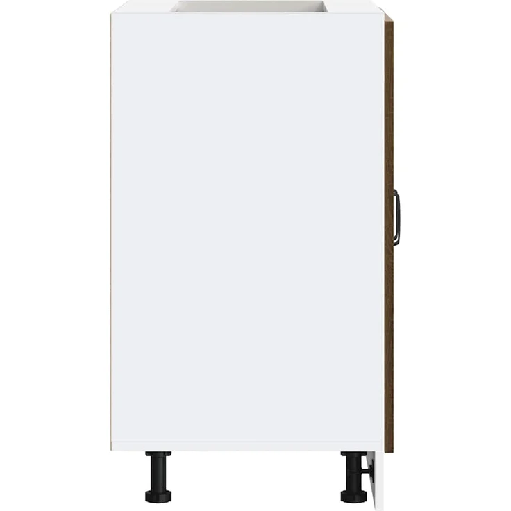 vidaXL Spülenunterschrank Kalmar Braun Eichen-Optik 60x46x81,5 cm 853444 – Bild 5