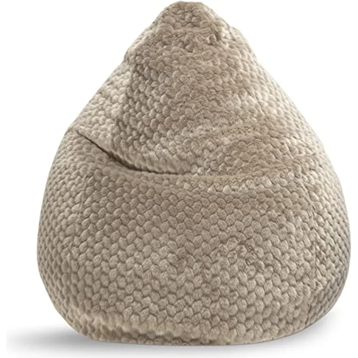Sitting Point Sitzsack Mink XXL ca. 300 Liter Taupe – Bild 2