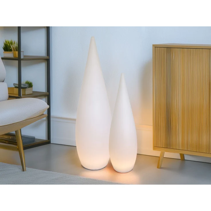 2er SET Akku Stehlampen kabellos mit Farbwechsel für Innen & Außen – Bild 5