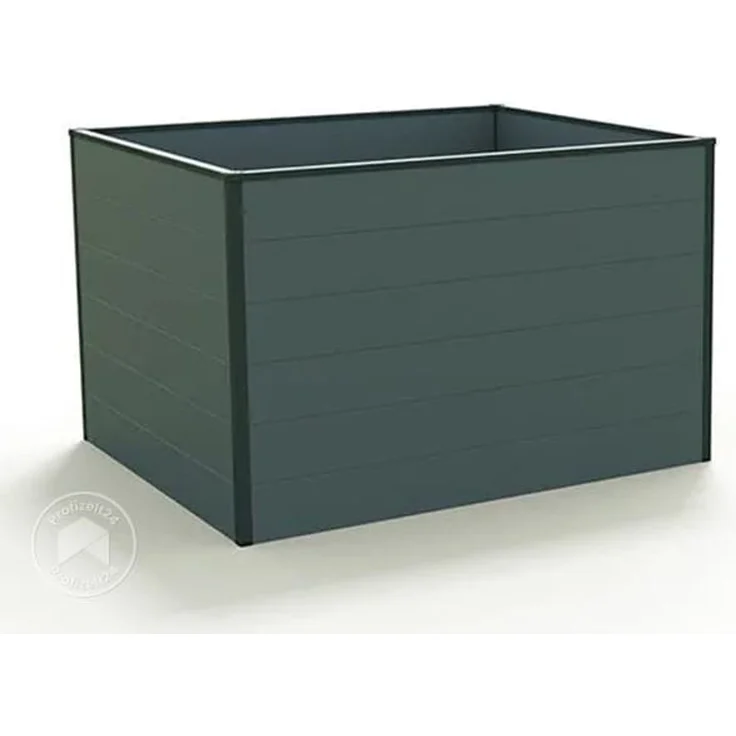 GFP Hochbeet Kräuter-Gemüse-Beet Aluminium CHRISTINA - 119x99x77cm - anthrazit – Bild 2