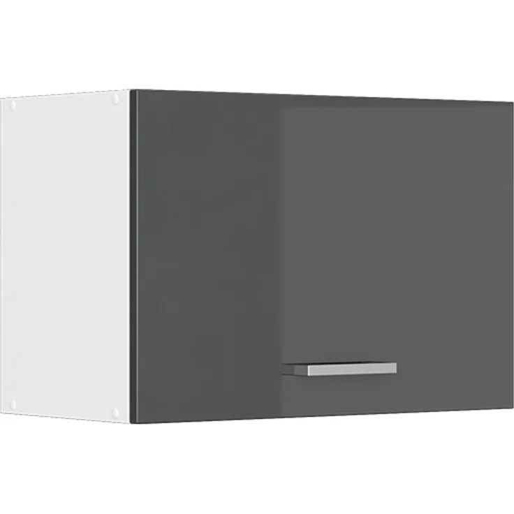 Küchenfront R-Line Anthrazit Hochglanz 59.6 x 36 cm Möbelfront für den flachen Hängeschrank Vicco – Bild 5