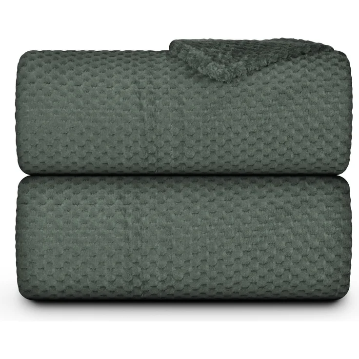 Kuscheldecke Cashmere Touch 150x200cm (Moon Mist) 250g/m² - Flauschige Wohndecke für Sofa, Couch und Bett, Tagesdecke Oeko-TEX - Sofaüberwurf – Bild 2