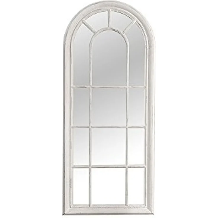riess-ambiente Wandspiegel CASTILLO 140cm creme (Einzelartikel, 1-St), Wohnzimmer · halbrund · Holz · mit Rahmen · groß · Deko – Bild 6