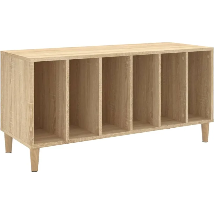 vidaXL Plattenschrank Sonoma-Eiche 100x38x48 cm Holzwerkstoff 831976