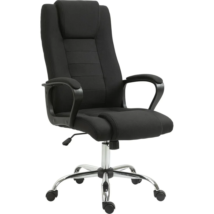 MELAYR, Bürostuhl Ergonomischer Schreibtischstuhl mit Armlehne, 76 x 62 x 119 cm, Schwarz – Bild 2