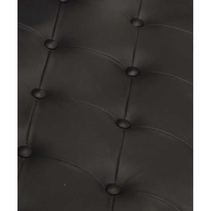 vidaXL Fliegersessel Schwarz Echtleder 247795 – Bild 5