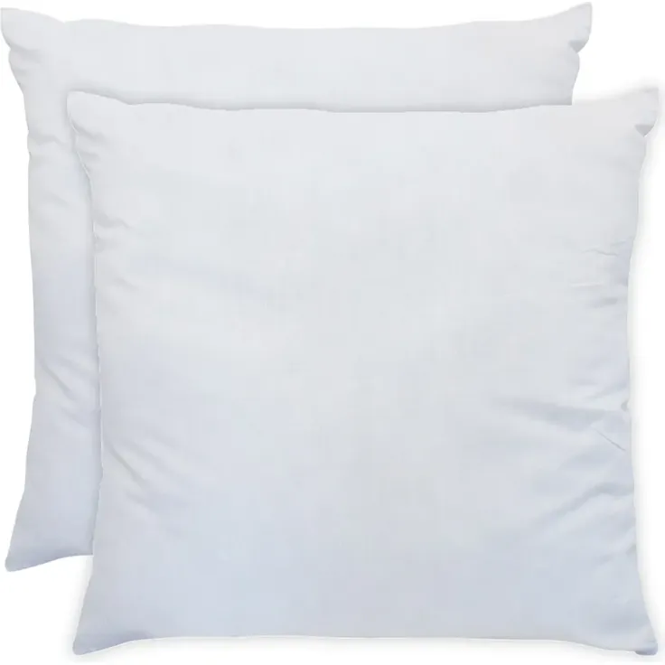DREAMEA - HAELIA Kopfkissen Stoff Weiß - B 60 cm x H 15 cm x L 60 cm – Bild 2