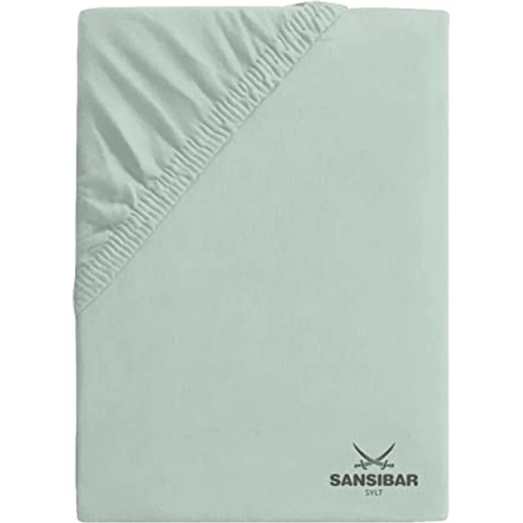 Sansibar Sylt Spannbettlaken Topperbezug SANSIBAR Jersey BL 180x200 cm – Bild 3