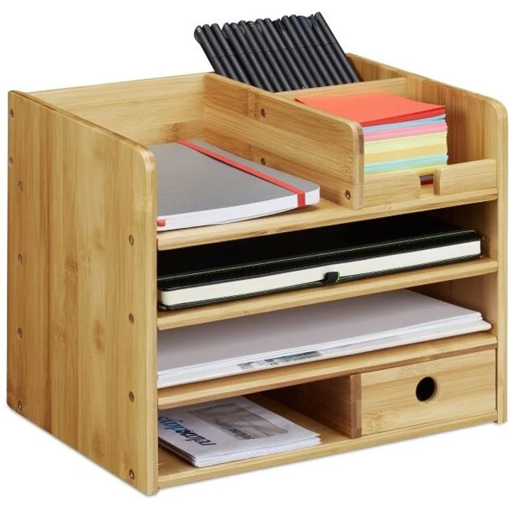 Schreibtisch Organizer Bambus 10025556 – Bild 1