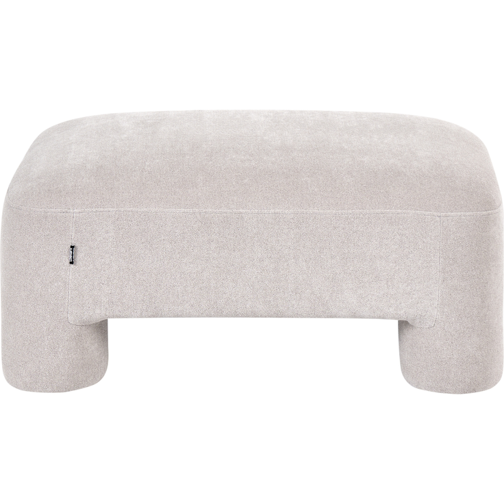 Ottomane HOGBO Stoff Beige – Bild 4