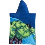 Avengers Badeponcho für Kinder Hochwertiger Frottee aus 100 % Baumwolle