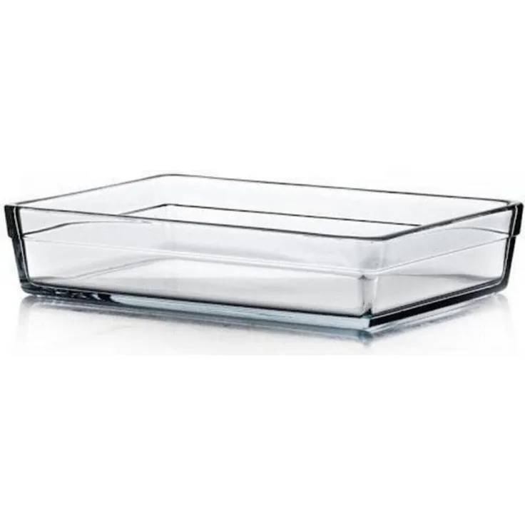 Pasabahce Auflaufform Pasabahce Borcam Auflaufform rechteckig 36,7x25,7x6 cm, Borosilikatglas