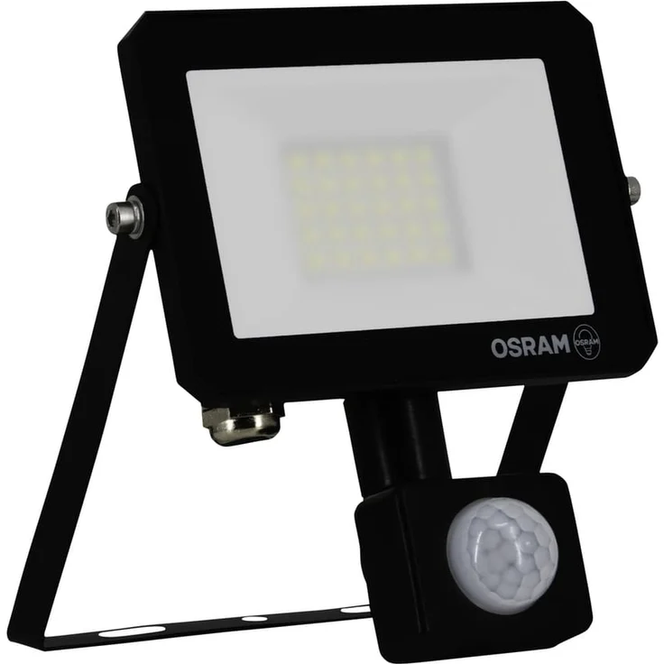 OSRAM LED-Fluter mit Sensor, 20W, 1800lm, 3000K, 105°, IP65, warmweiß
