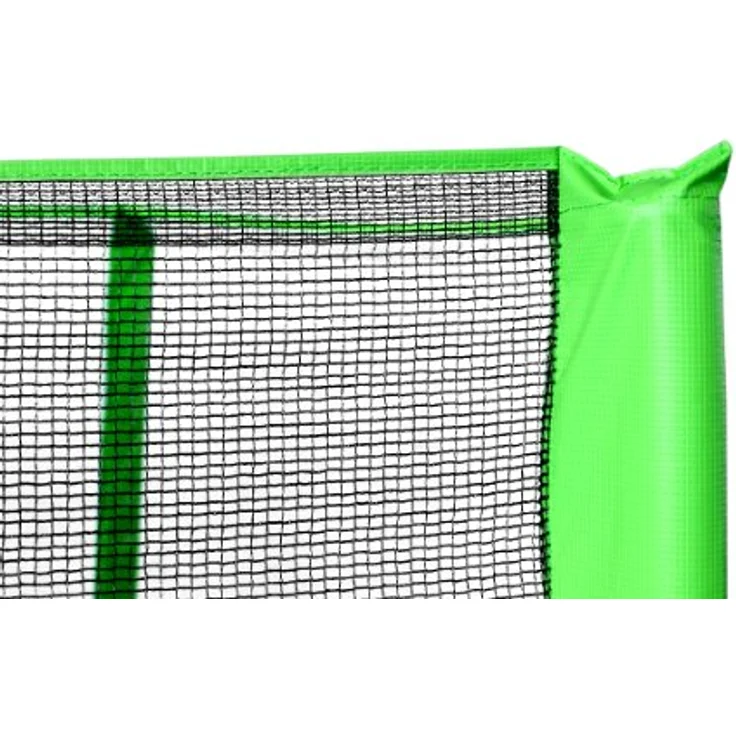 SixBros. SixJump 1,40 M Gartentrampolin Grün mit Sicherheitsnetz, robustem Stahlrahmen und hoher Traglast bis 80 kg – Bild 3