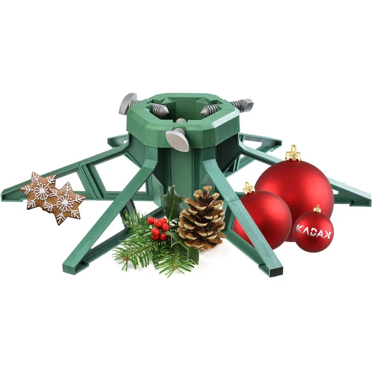 KADAX Weihnachtsbaumständer Christbaumständer bis 3,5 m