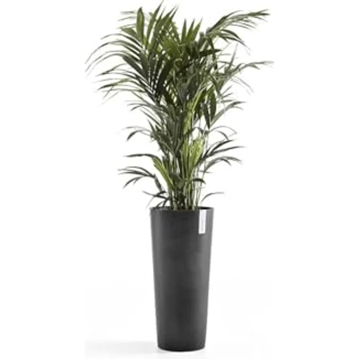 ECOPOTS Blumentopf AMSTERDAM HIGH White Grey, BxTxH: 41x41x76 cm – Bild 8