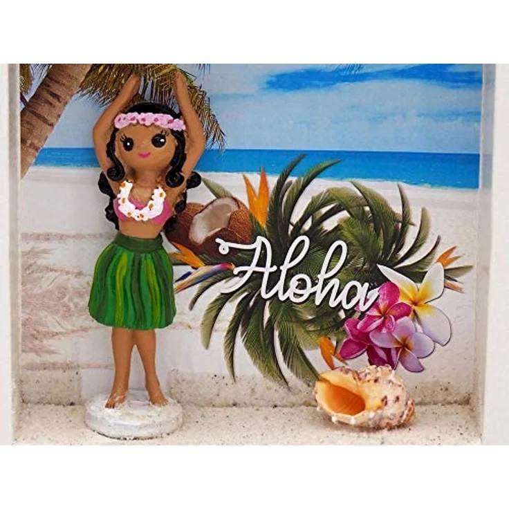 ZauberDeko Geschenkbox Geldgeschenk Verpackung Hawaii Urlaub Flitterwochen Cocktail – Bild 5