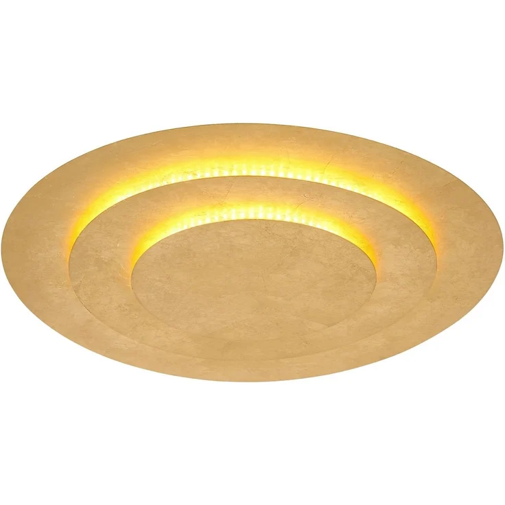 GLOBO LIGHTING LED Deckenleuchte HEDA, LED fest integriert, Warmweiß, Deckenlampe, Wohnbereich, Schlafzimmer – Bild 2