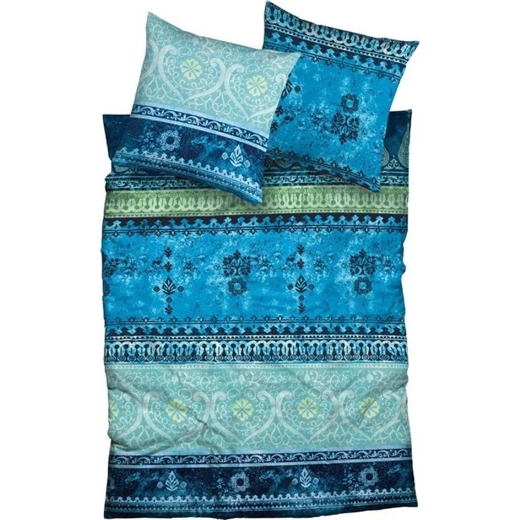 CASATEX Bettwäsche Indi, Satin, 2 teilig, romantisch, orientalisch, weich und gemütlich – Bild 4