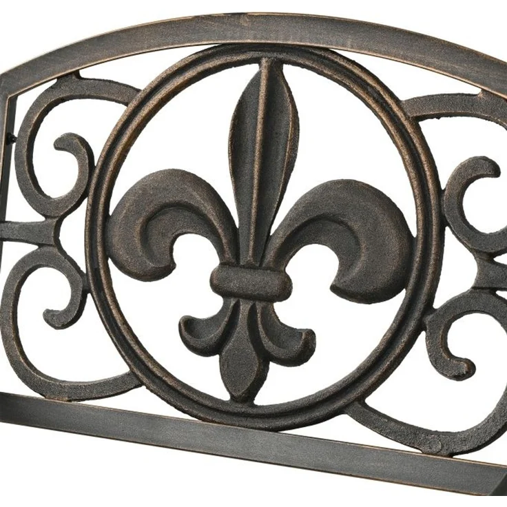 Antiker Gartenstuhl aus Metall 10051928 – Bild 7