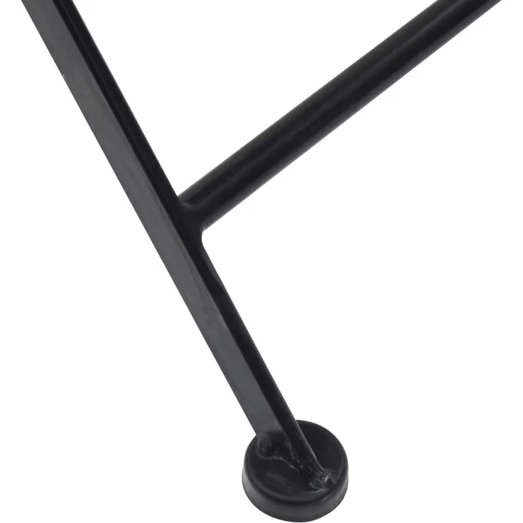 vidaXL Bistrostühle 2 Stk. Klappbar Blau und Weiß Keramik 4003404 – Bild 9