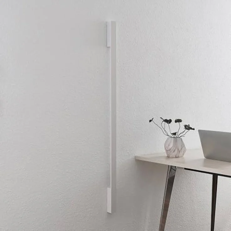 Arcchio Ivano LED Wandleuchte, moderne 2-flammige Wandlampe in Weiß aus Aluminium, energiesparende Wandstrahler für Wohnzimmer, Schlafzimmer und Flur – Bild 4