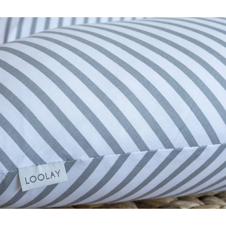 Loolay Seitenschläferkissen M/ L oder L/ XL Schwangerschaftskissen Stillkissen Schlafen Kissen, M/ L oder L/ XL Lagerungskissen + 100% Baumwolle Bezug 170 und 190 cm, Standard & X-LARGE Kissen SUPER Geschenk für Schwangern Seitenschläfer, LOOLAY® - 100... – Bild 4