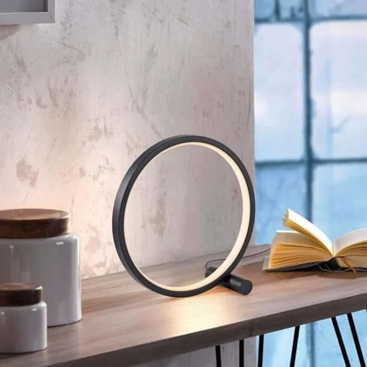 Paul Neuhaus Just Light LED-Tischlampe Mini Ritus, H 25,5 cm, schwarz, energiesparend mit warmweißem Licht (3.000K) – Bild 5