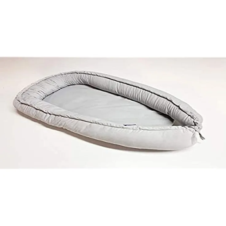 Multifunktionale Kuschelnest Babynest Kokon für Babys und Säuglinge, Nestchen, Reisebett, 100% Velvet, antiallergisch