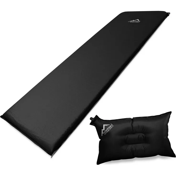 normani Luftmatratze Selbstaufblasbare Luftmatratze und Luftkissen, (1-St), Isomatte Outdoormatte Campingmatte Schlafmatte Reisematte Strandmatte