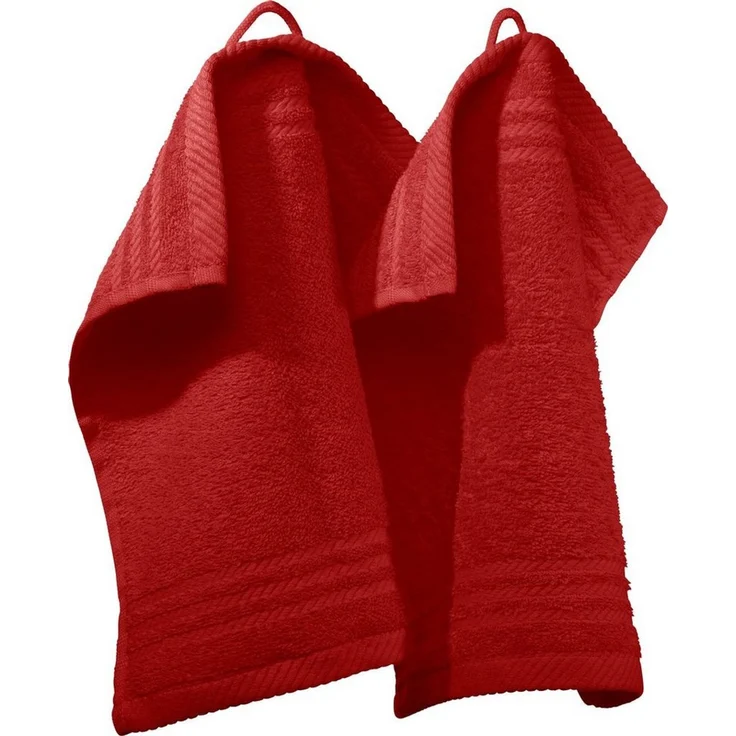 REDBEST Seiftuch Seiftuch 2er-Pack, Frottier, Walk-Frottier Uni