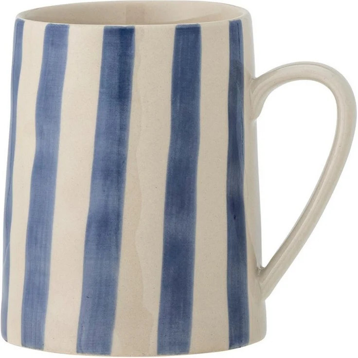 Bloomingville Tasse Bloomingville Begonia Becher, Blau, 440 ml, Steingut – Bild 4
