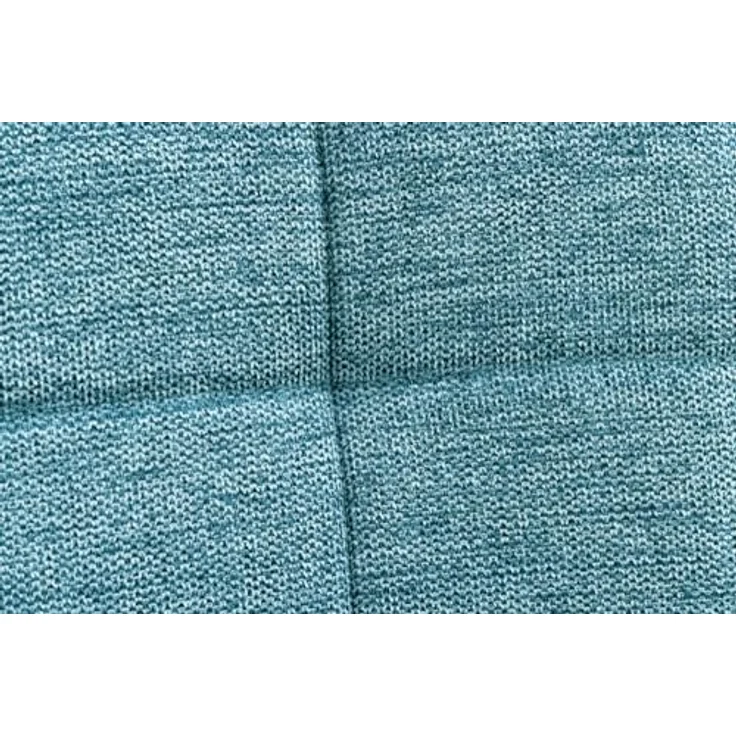 riess-ambiente Fußhocker SCANDINAVIA blau / natur (Einzelartikel, 1 St), Wohnzimmer · Strukturstoff · Massivholz · Scandinavian Design – Bild 6