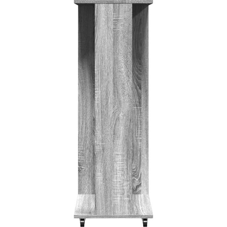 vidaXL Kleiderständer mit Rollen Grau Sonoma 102x38x110 cm 848036 – Bild 4