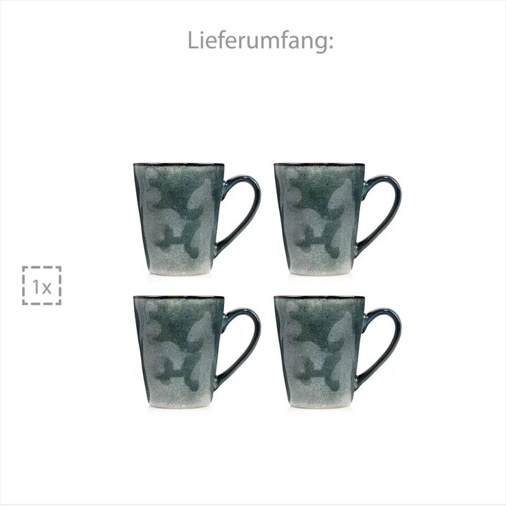 SÄNGER Kaffeebecher Set Darwin 4 teilig – Bild 4