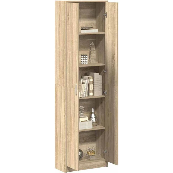 vidaXL Kleiderschrank Sonoma-Eiche 55 x 25 x 189 cm 3334010 – Bild 3
