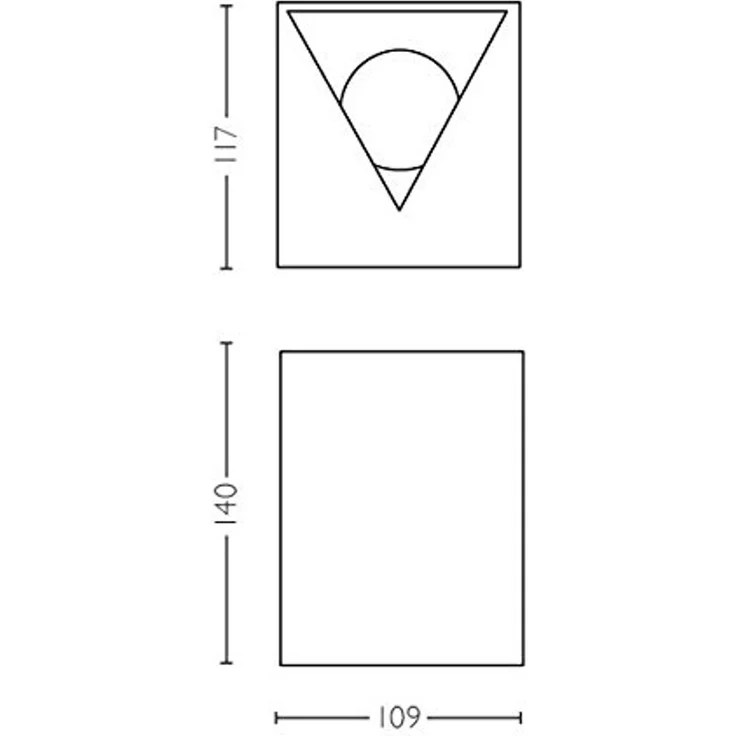 Philips Cistus wall lantern inox 2x4. 5w selv – Bild 6