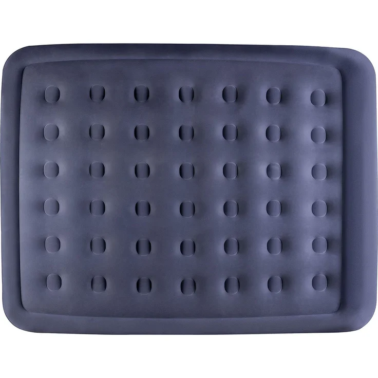 Juskys Luftmatratze selbstaufblasend mit integrierter Pumpe, PVC blau / weiß, 203 x 152 x 47 cm – Bild 7