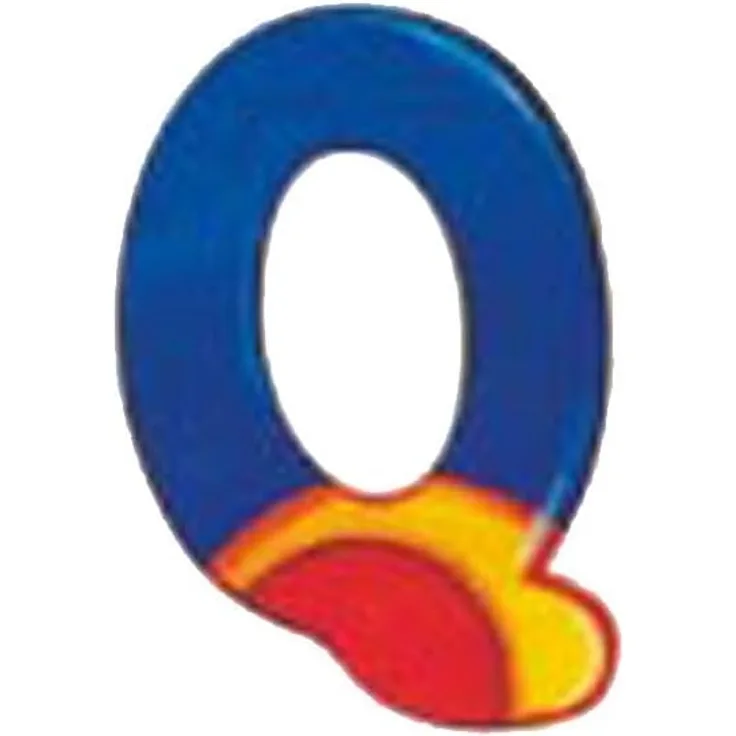 Selecta Holzbuchstabe 'Q'