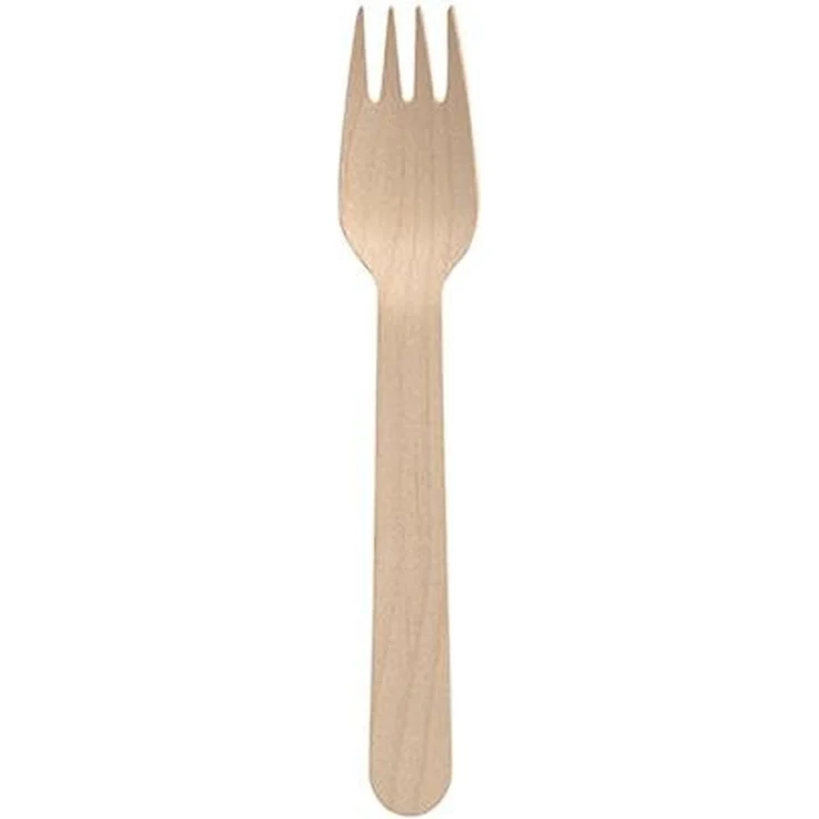 250 Gabeln, Holz "pure" 16 cm