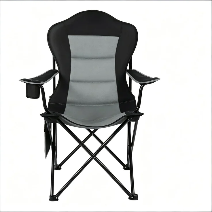 JARDJ Klappstuhl im Freien mit Tassenhalter,Strandstuhl,Campingstuhl,Sonnenlieger (nur mit Strandstuhl) – Bild 5