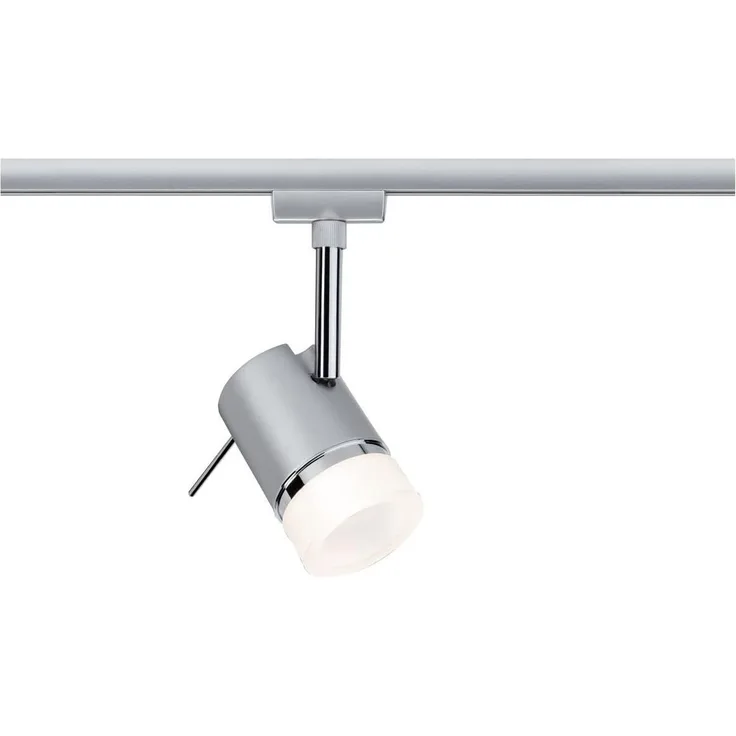Paulmann 97612 URail Spot Pipe Chrom matt/Chrom ohne Leuchtmittel, max. 10W GU10