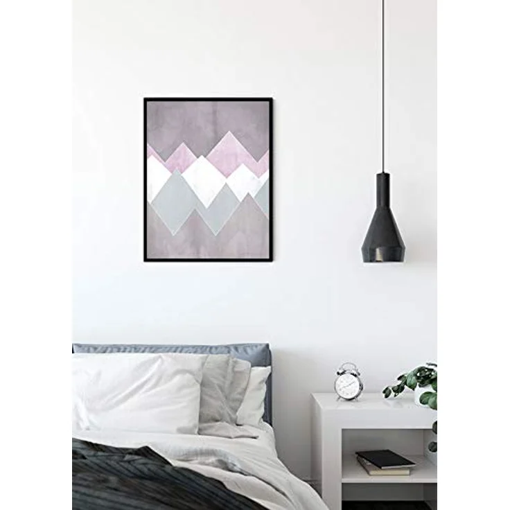 Komar Sunrise Mountain Gentle Wandbild, Poster 40 x 50 cm, fotorealistische Druckqualität auf Premium-Photopapier, ohne Rahmen – Bild 3