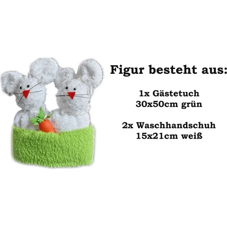 JACK Handtuch Set Frottier Geschenk Set viele Modelle Handarbeit Origami Gästetuch, (1-St), Handtuch, Waschhandschuh, gefaltete Tiere, tolle Geschenkidee – Bild 3