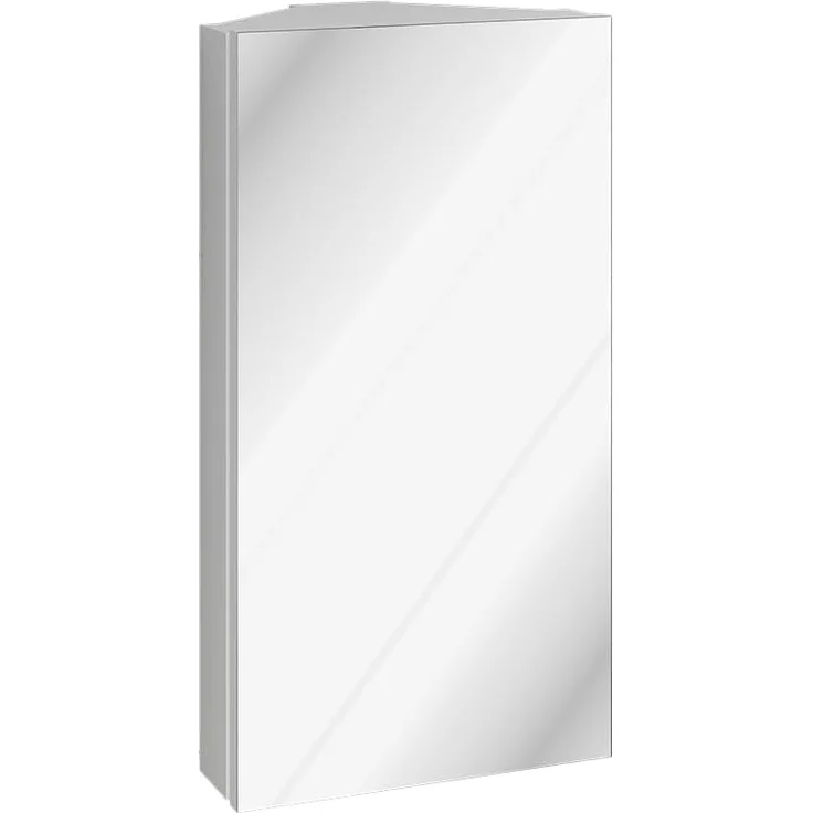 Eck-Badspiegelschrank Anka Weiß 32.8 x 60.2 cm Vicco – Bild 1
